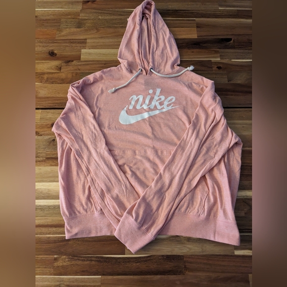 Nike pastel pink hoodie - Picture 1 of 3